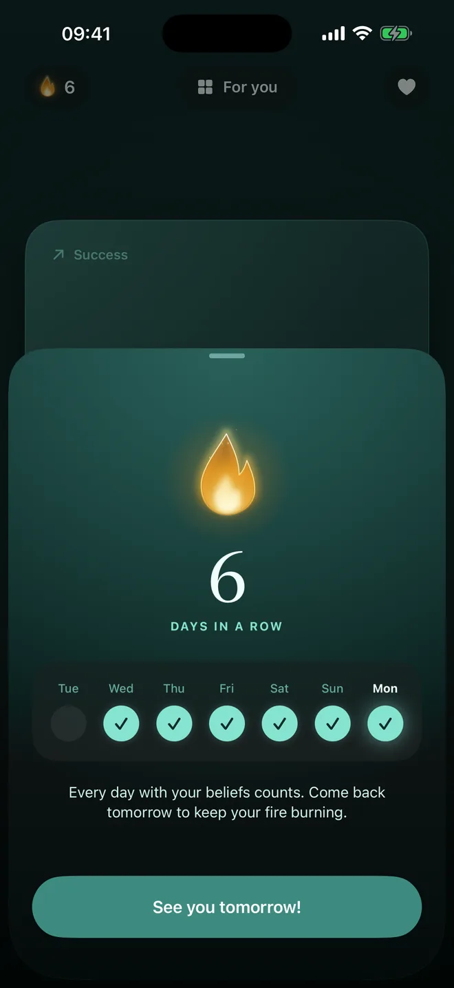 A six day streak in Emba